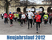 Benefiz-Neujahrslauf: Der 6. Münchner Neujahrslauf am 1.1.2012 (©Foto: Martin Schmitz)